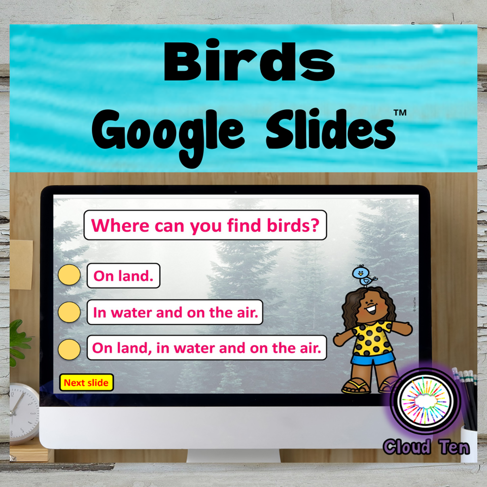 Birds in Google Slides™