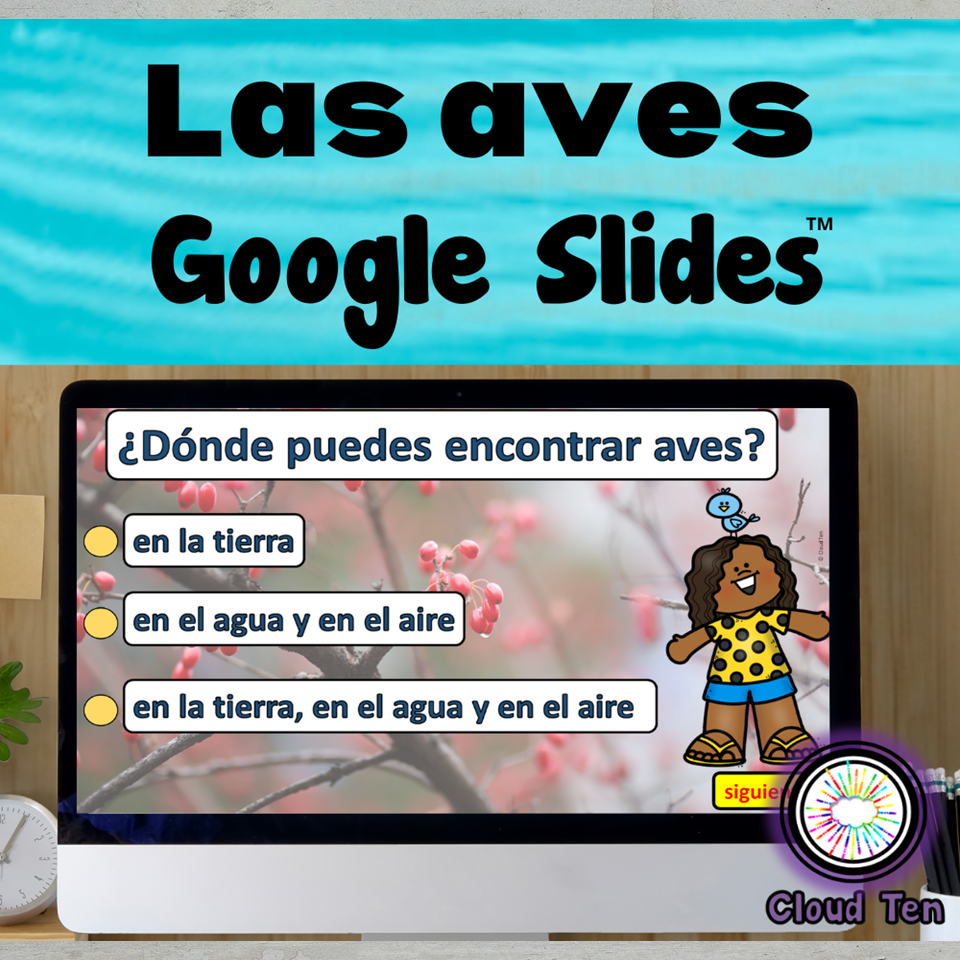 Las aves in Google Slides™