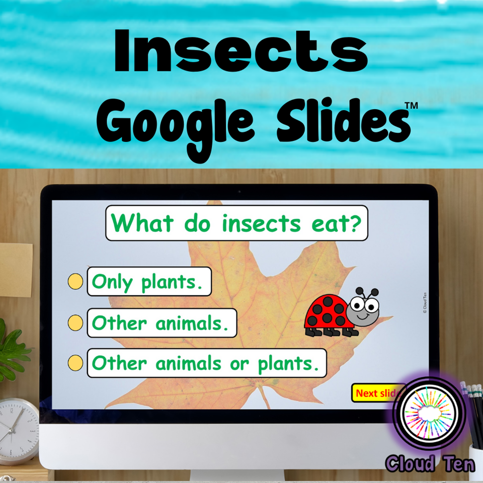 Insects in Google Slides™