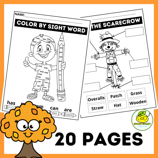 Fall Fun Busy Work Packet 1st grade Morning worksheets | October ...