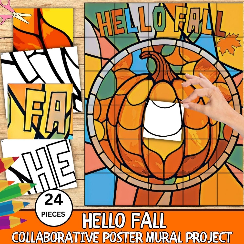 Fall Autumn Mindfulness Activity - Classroom Decor Coloring Pages For ...