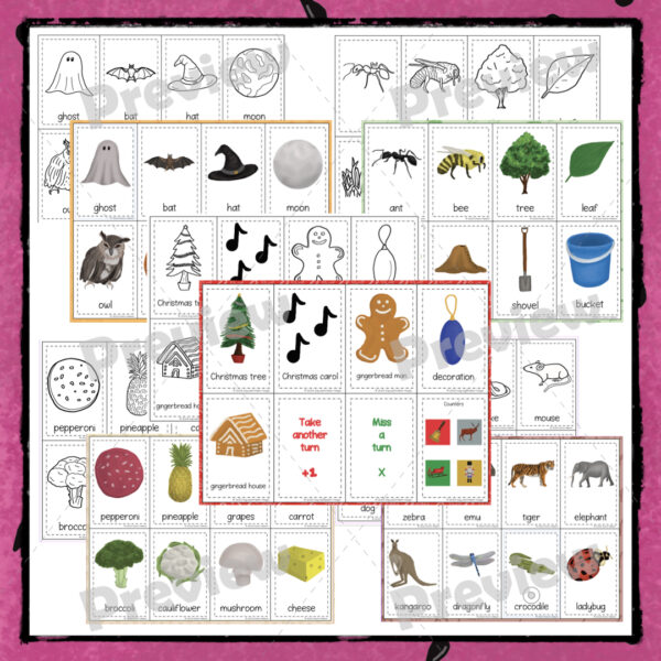 Syllable counting games and sorting bundle - phonological awareness ...