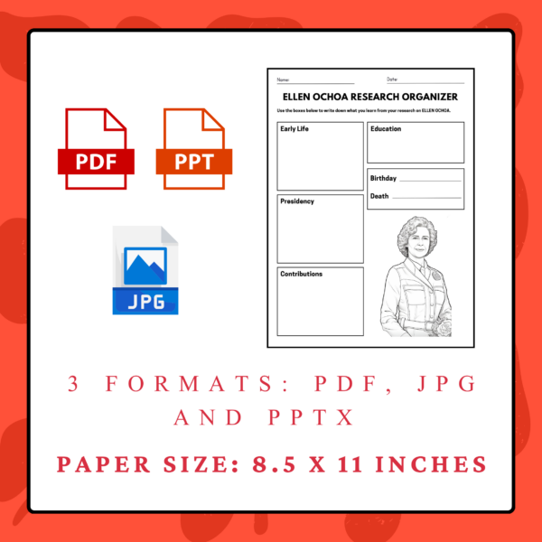 Ellen Ochoa - Reading Comprehension Pack | Hispanic Heritage Month ...