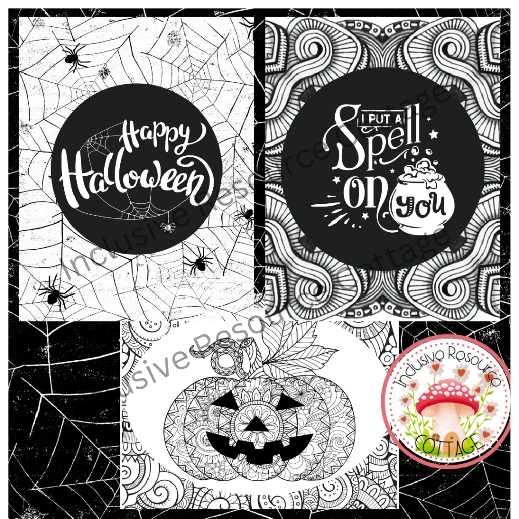 Halloween Coloring Pages / Zentangels | Made By Teachers