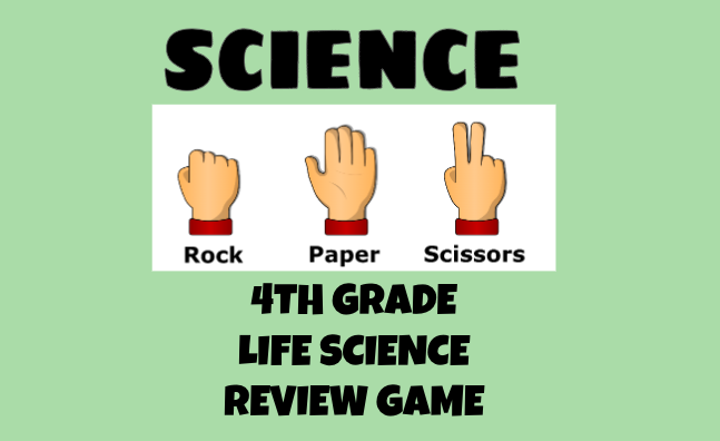 4th Life Science Rock Paper Scissors Review Game
