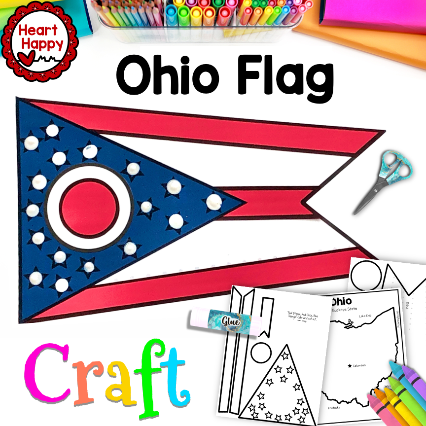 Ohio State Flag Craft | Ohio State Symbols