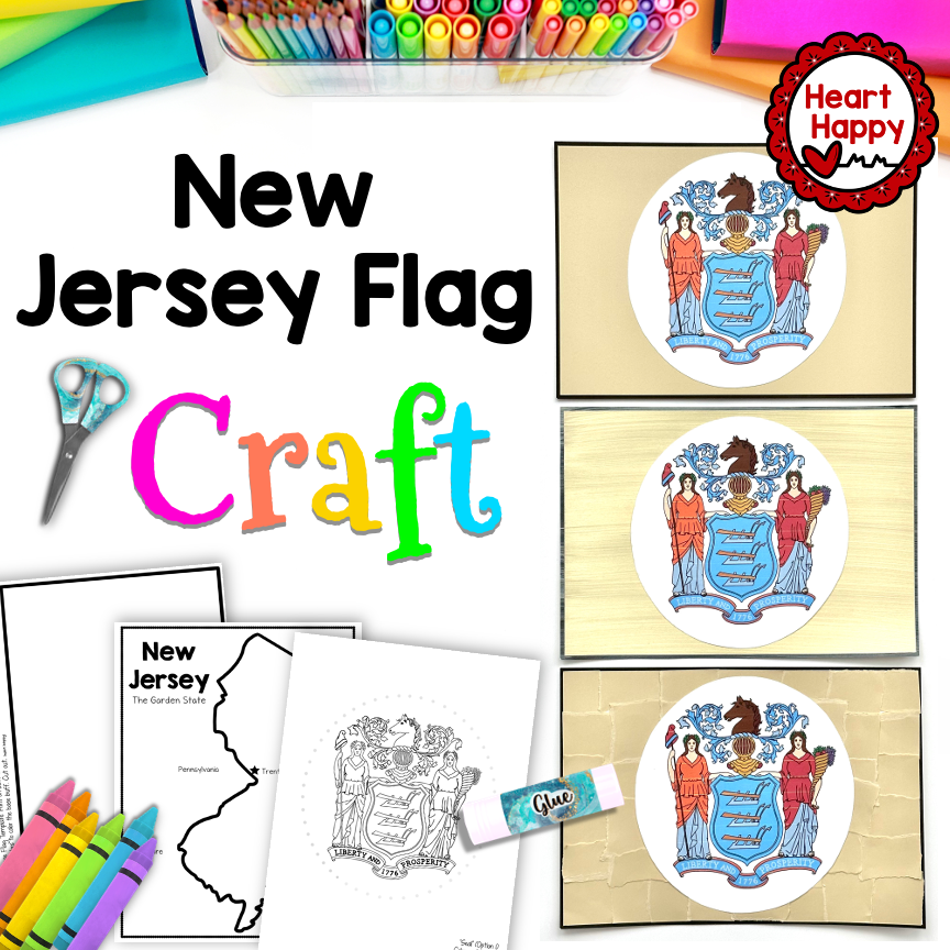 New Jersey State Flag Craft | New Jersey State Symbols