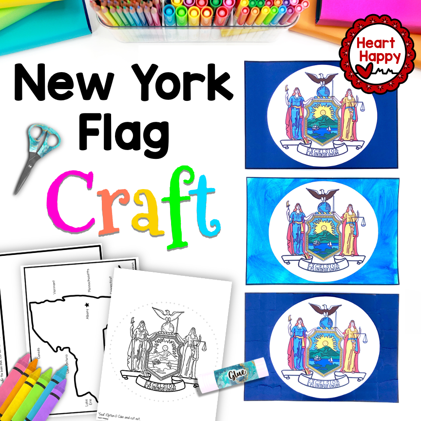 New York State Flag Craft | New York State Symbols