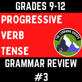 Progressive Verb Tense - Grammar Practice and Worksheet Lesson