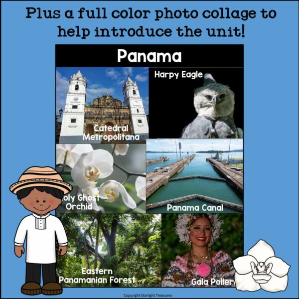 Panama Mini Book for Early Readers - A Country Study - Made By Teachers