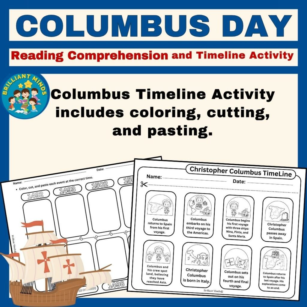 Columbus Day Reading Comprehension Passages | Passages & Questions ...