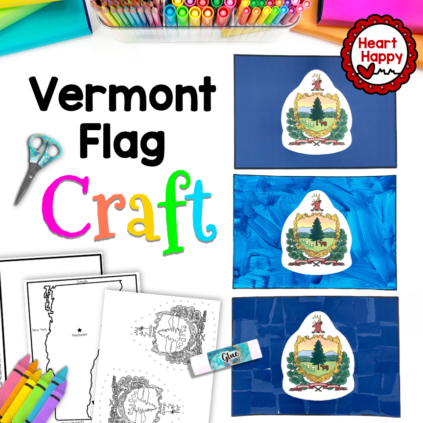 Vermont State Flag Craft | Vermont State Symbols