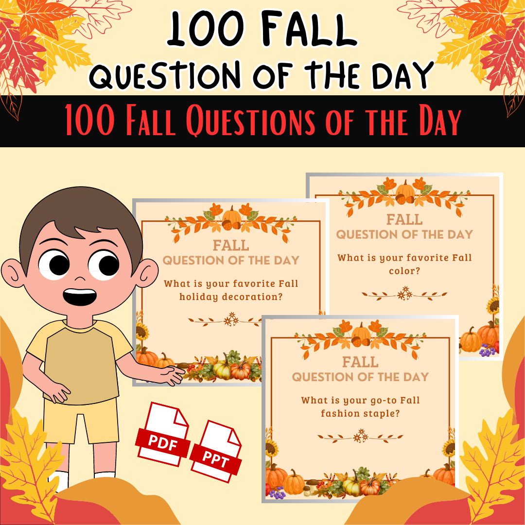 Fall Questions of the Day: Fun and Educational Questions for All Ages