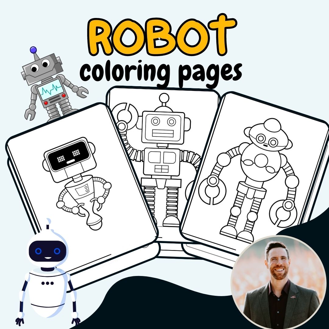 Robot Coloring Pages: Fun and Educational Activities for Kids of All Ages