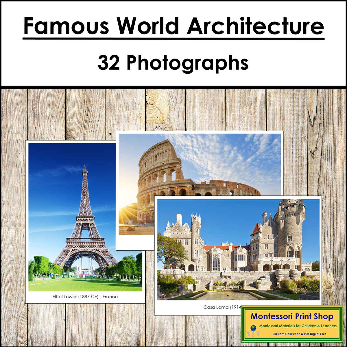 Famous World Architecture Cards