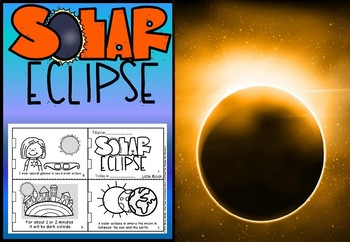 Solar eclipse and planets foldable booklets.