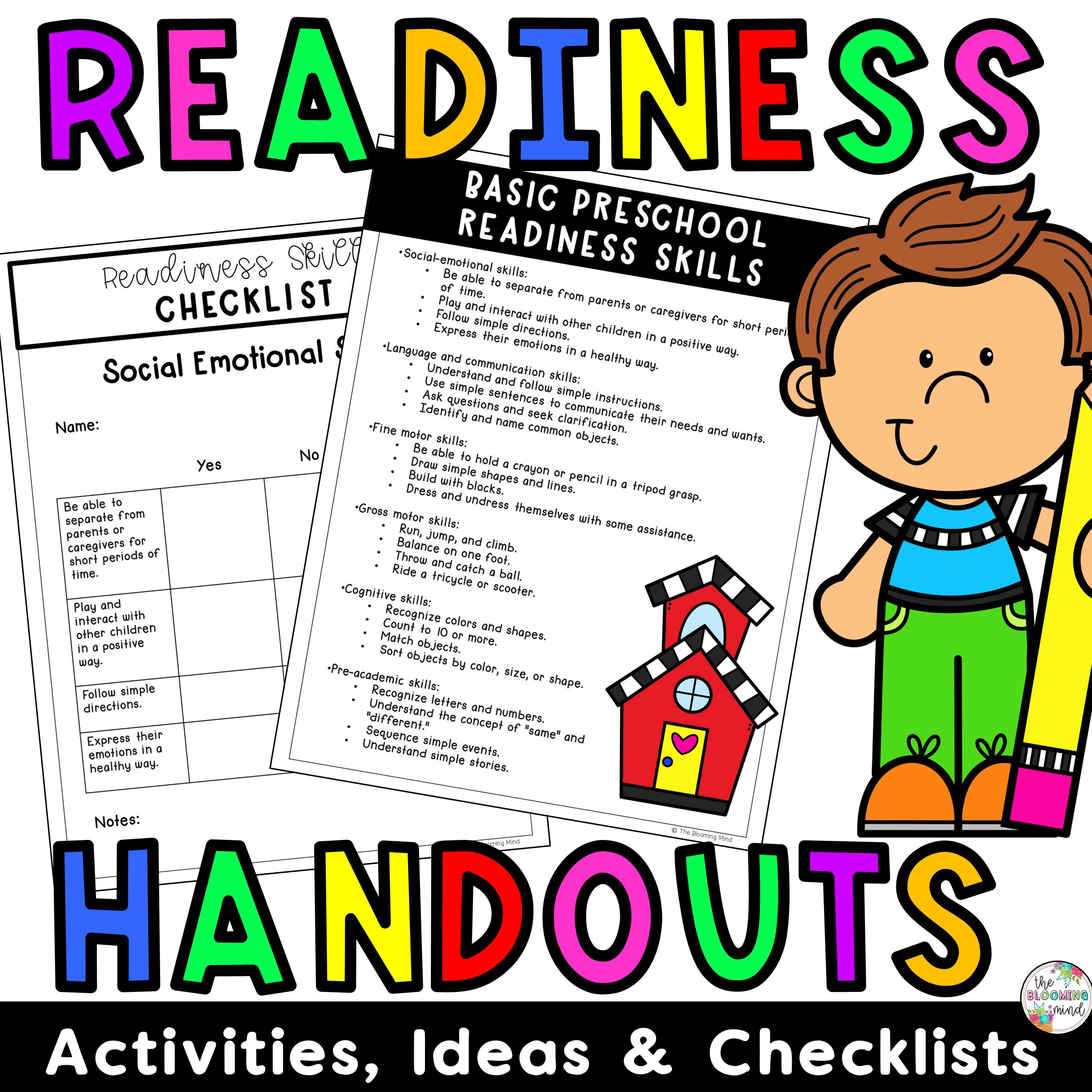 Preschool Readiness Parent Handouts