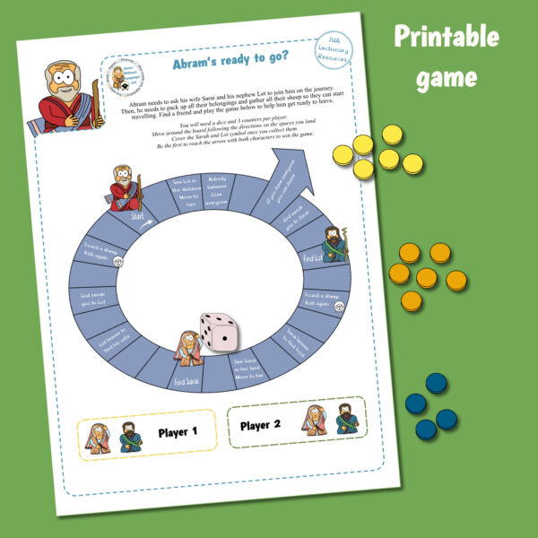 Abram Called- Genesis 12 - Kidmin lesson & Bible crafts - Made By Teachers
