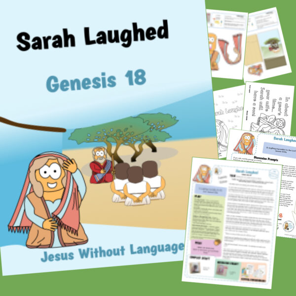 Sarah Laughed - Genesis 18 - Kidmin lesson & Bible crafts - Made By ...