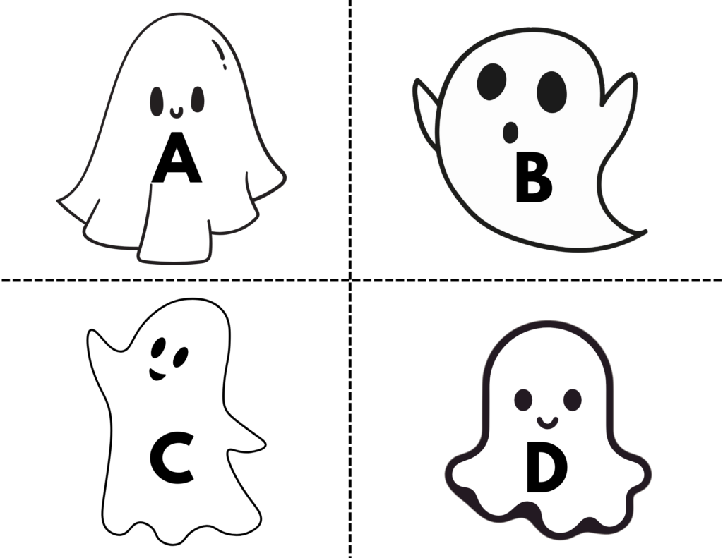 Alphabet Boo Cards - Made By Teachers