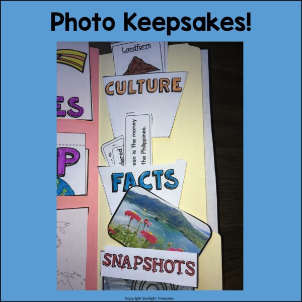 Philippines Lapbook for Early Learners - A Country Study | Made By Teachers