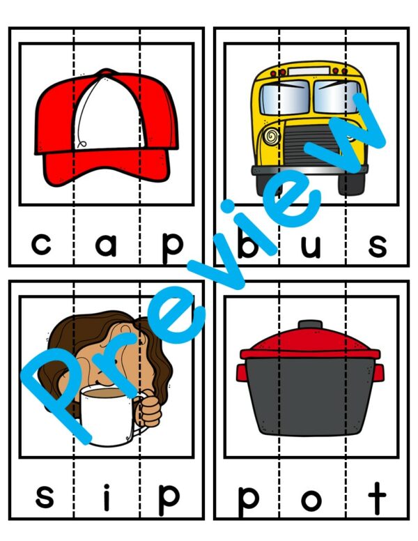 CVC Task Cards | Science of Reading - Made By Teachers