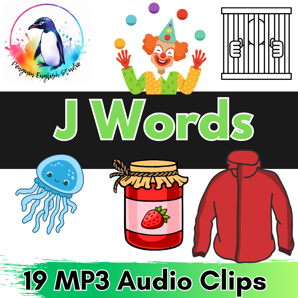Audio Clip - Words Starting With J | A to Z Audio
