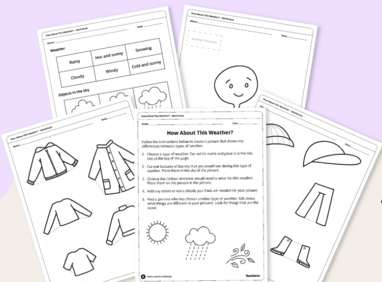 How About This Weather? - Worksheet