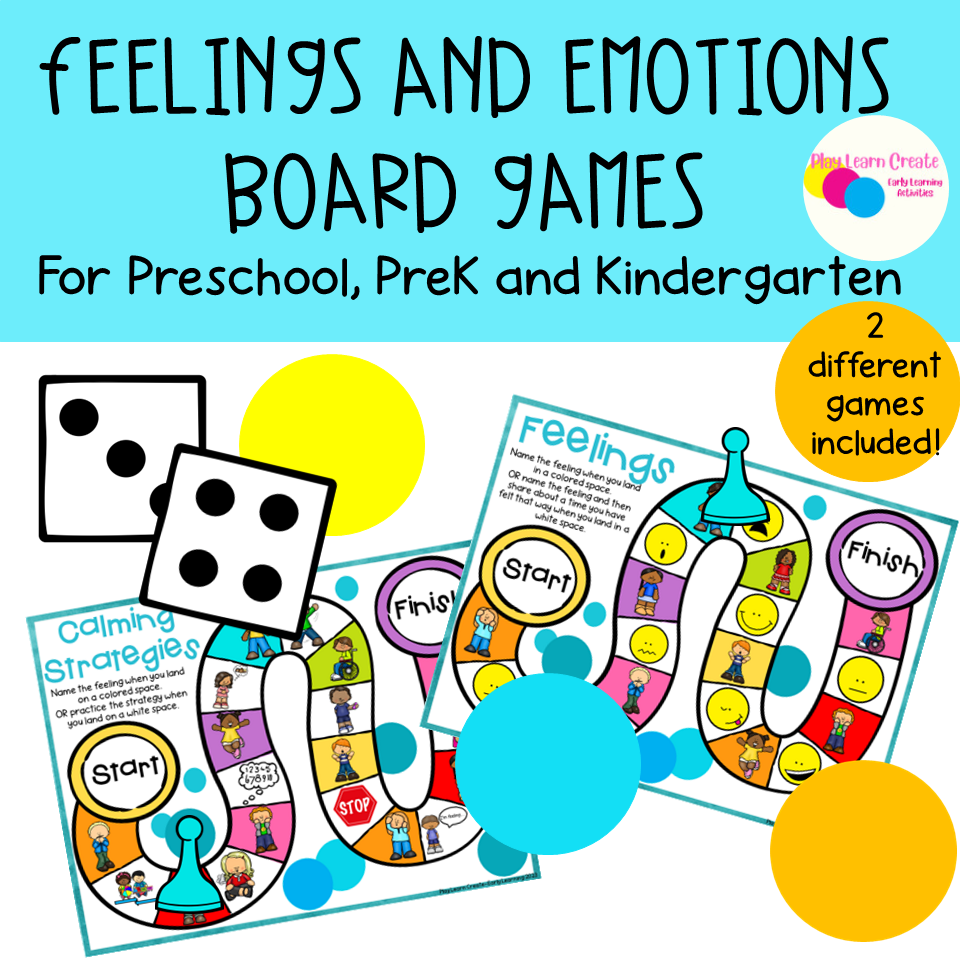Feelings and Emotions Game with Visuals