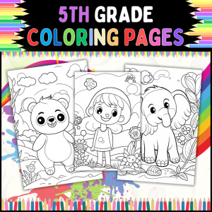 5th Grade Coloring Pages: Educational and Fun Printables for Kids ...