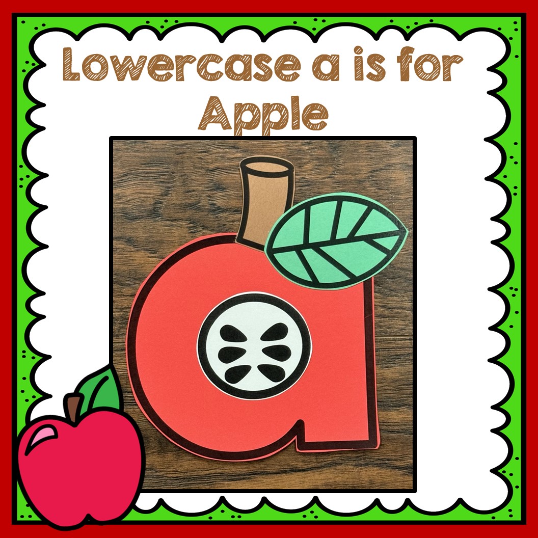 Letter A Craft, Aa is for Ant, Aa is for Apple, Ant Craft, Apple Craft ...