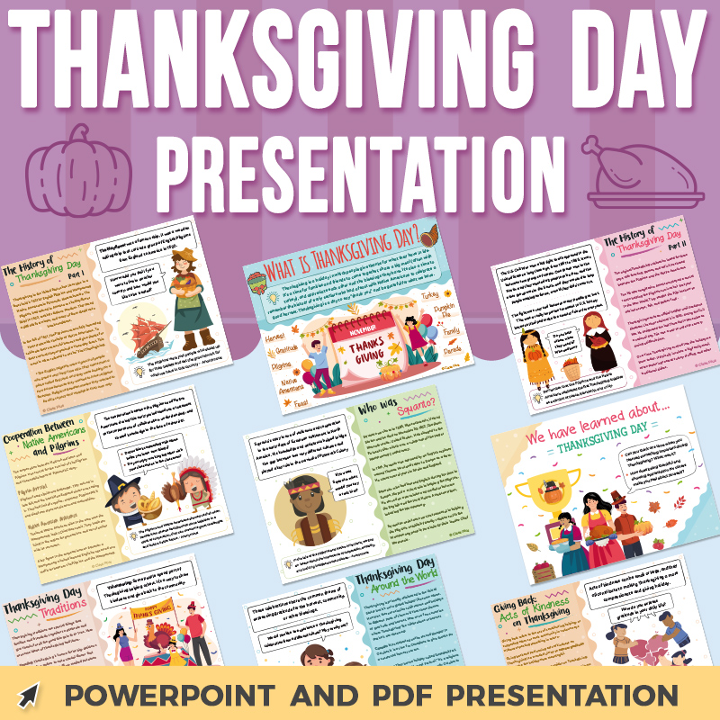 Thanksgiving Day PowerPoint Presentation | Discussion and Reflection Questions