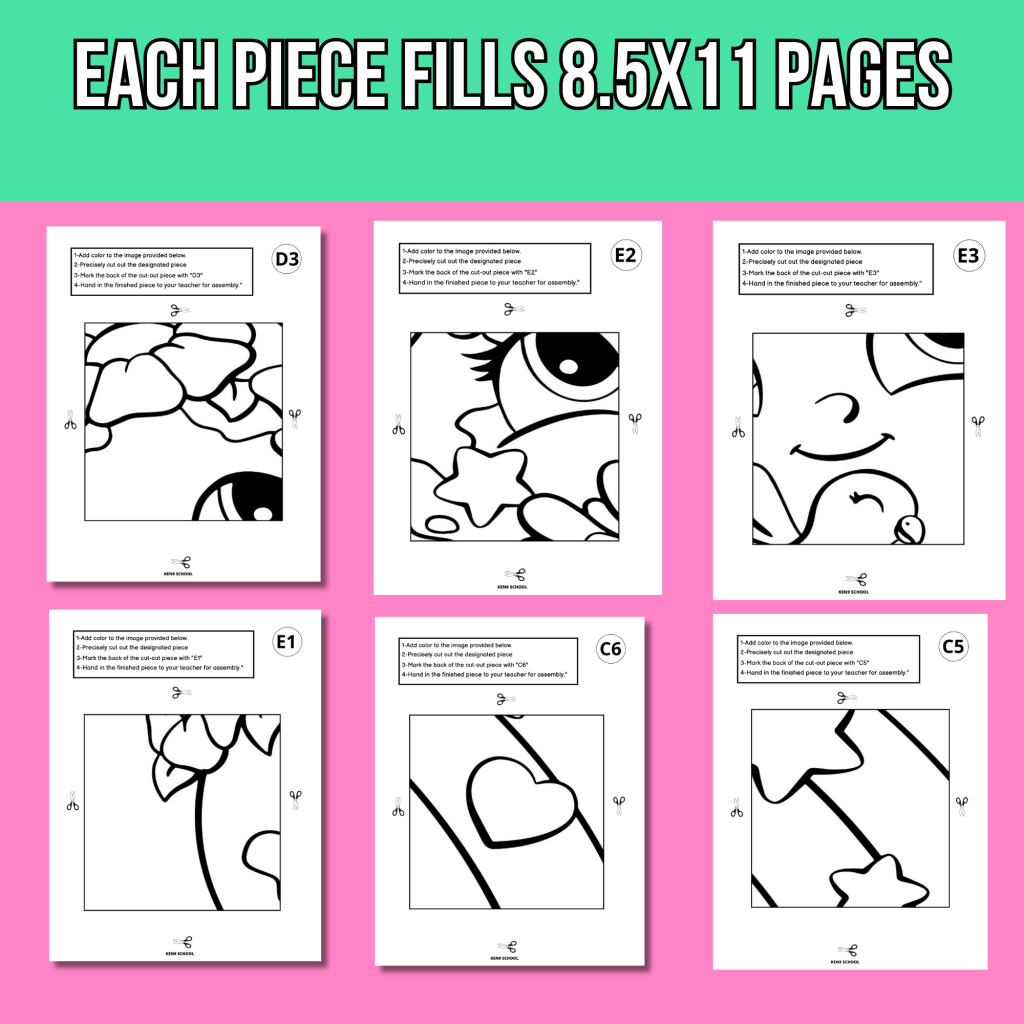 World Kindness Day Collaborative Coloring Poster | Be Kind ...