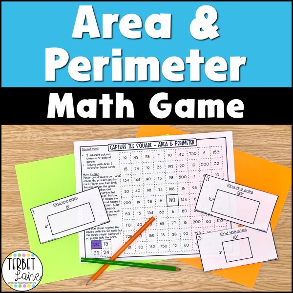 Area and Perimeter Game - Made By Teachers