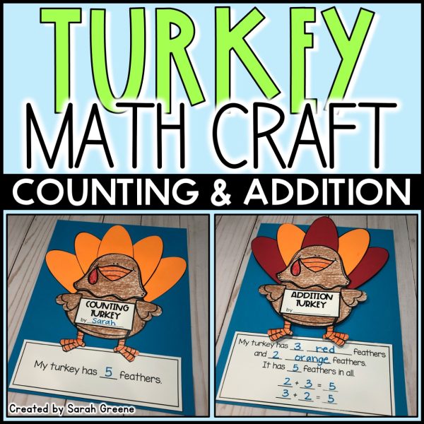 Thanksgiving Math Craft for Counting or Addition | Made By Teachers