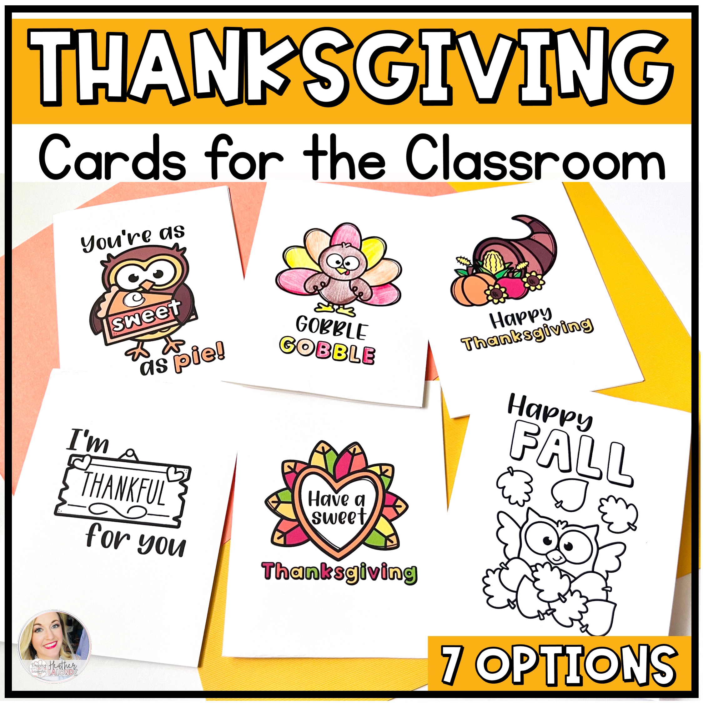 Thanksgiving and Fall Greeting Cards | Thanksgiving Coloring Pages