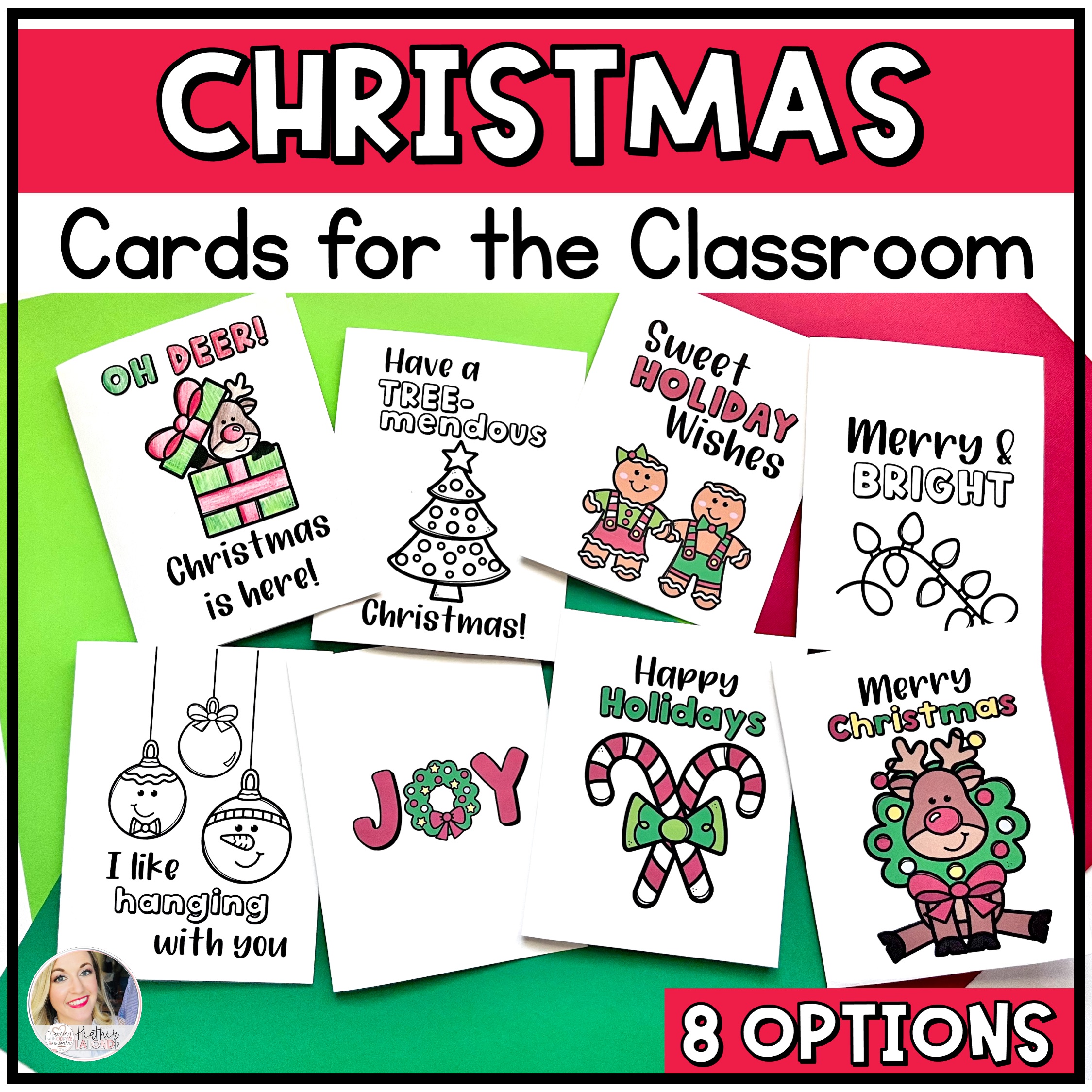Christmas Holiday Greeting Cards | Christmas Coloring Pages