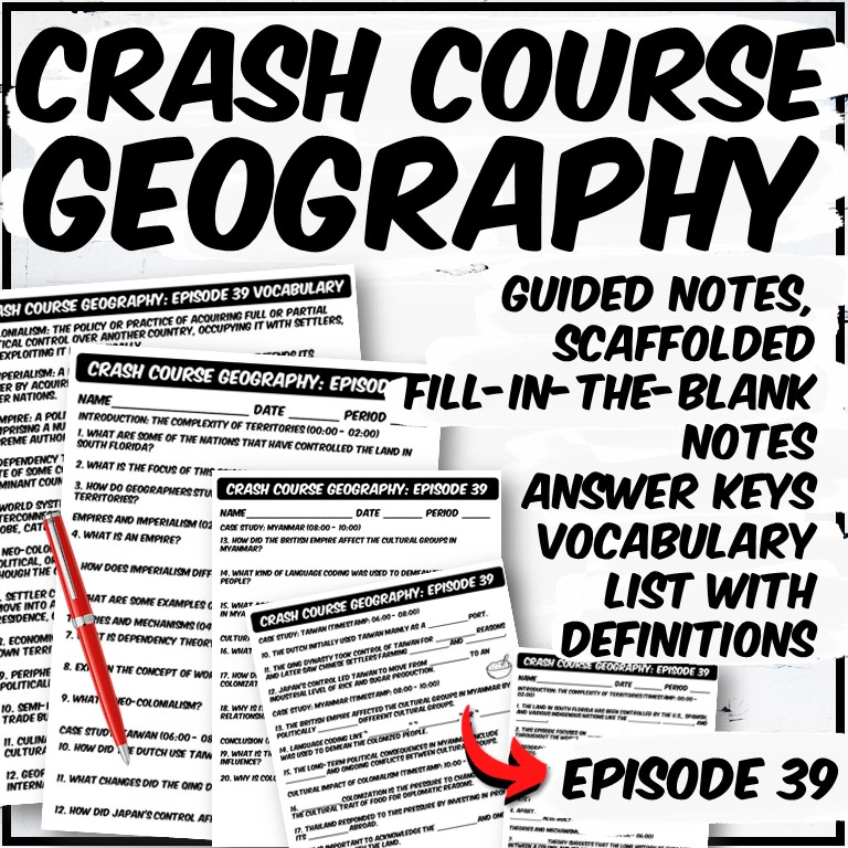 Crash Course Geography Episode 39: Colonialism