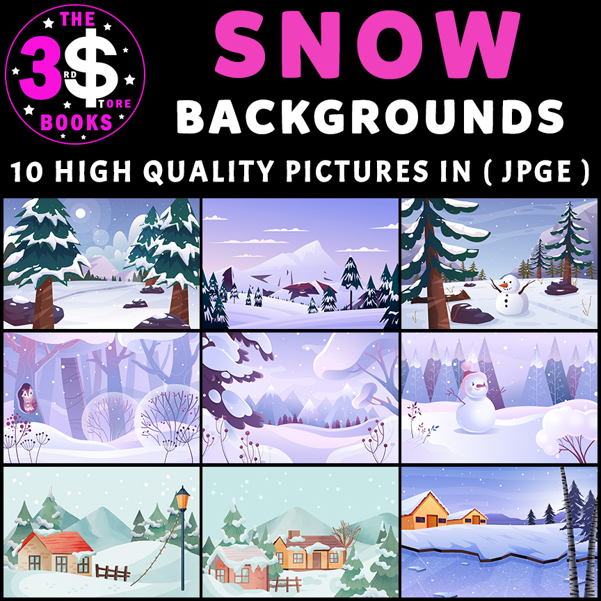 Snow Backgrounds - 1O Pictures