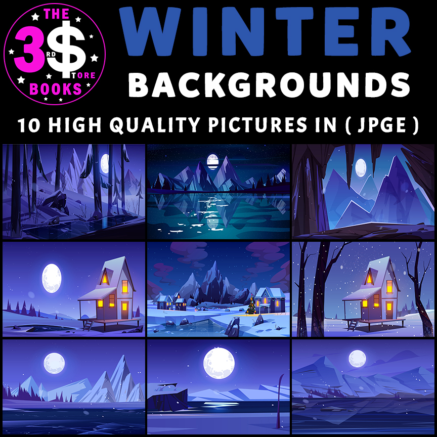 Winter Backgrounds - 1O Pictures