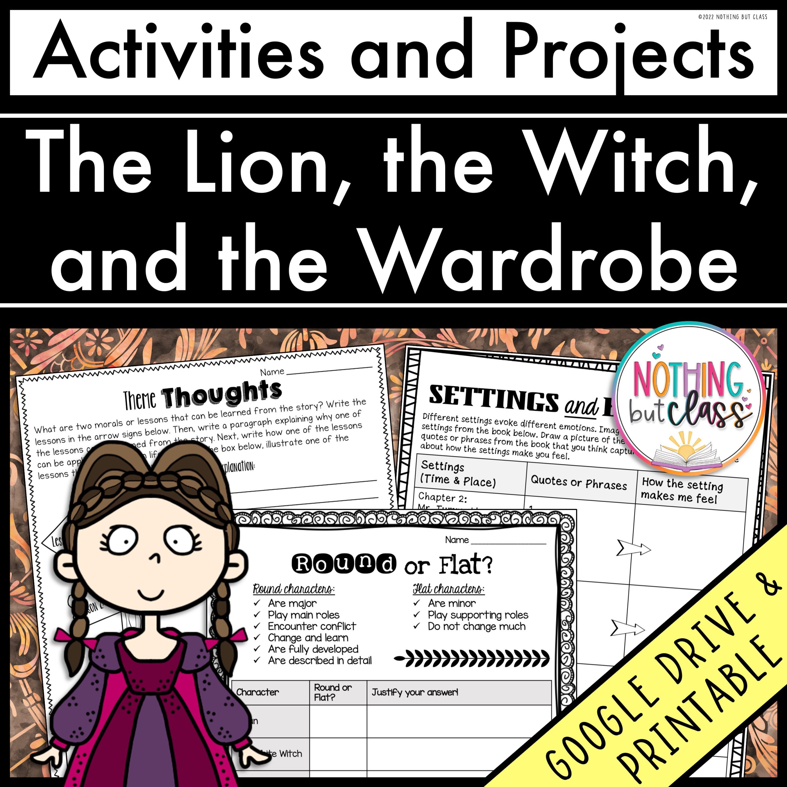 The Lion, the Witch, and the Wardrobe Activities and Projects
