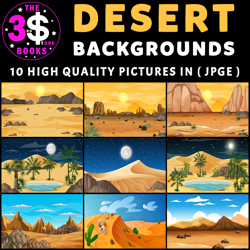 Desert Backgrounds - 1O Pictures