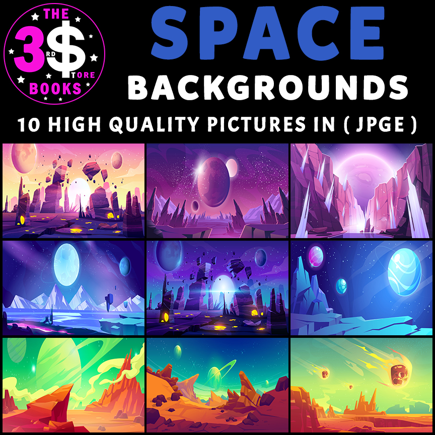 Space Backgrounds - 1O Pictures