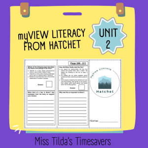 from Hatchet - myView Literacy 5 - Made By Teachers