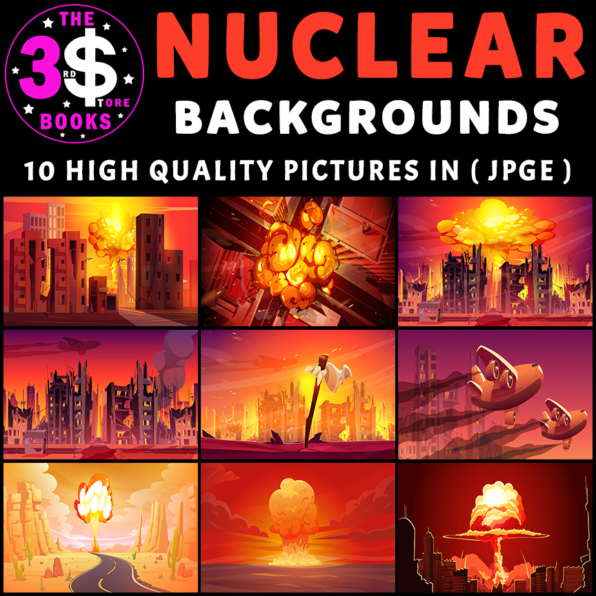 Nuclear Explosion Backgrounds - 1O Pictures