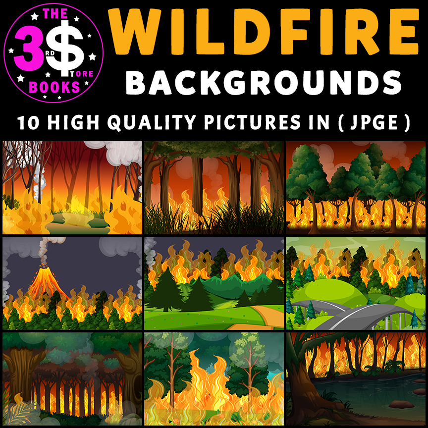 Wildfire Backgrounds - 1O Pictures