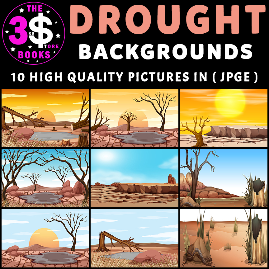Drought Backgrounds - 1O Pictures