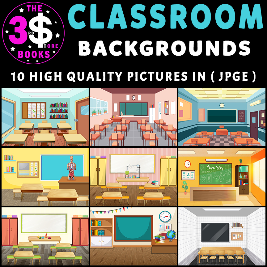 Classroom Backgrounds - 1O Pictures