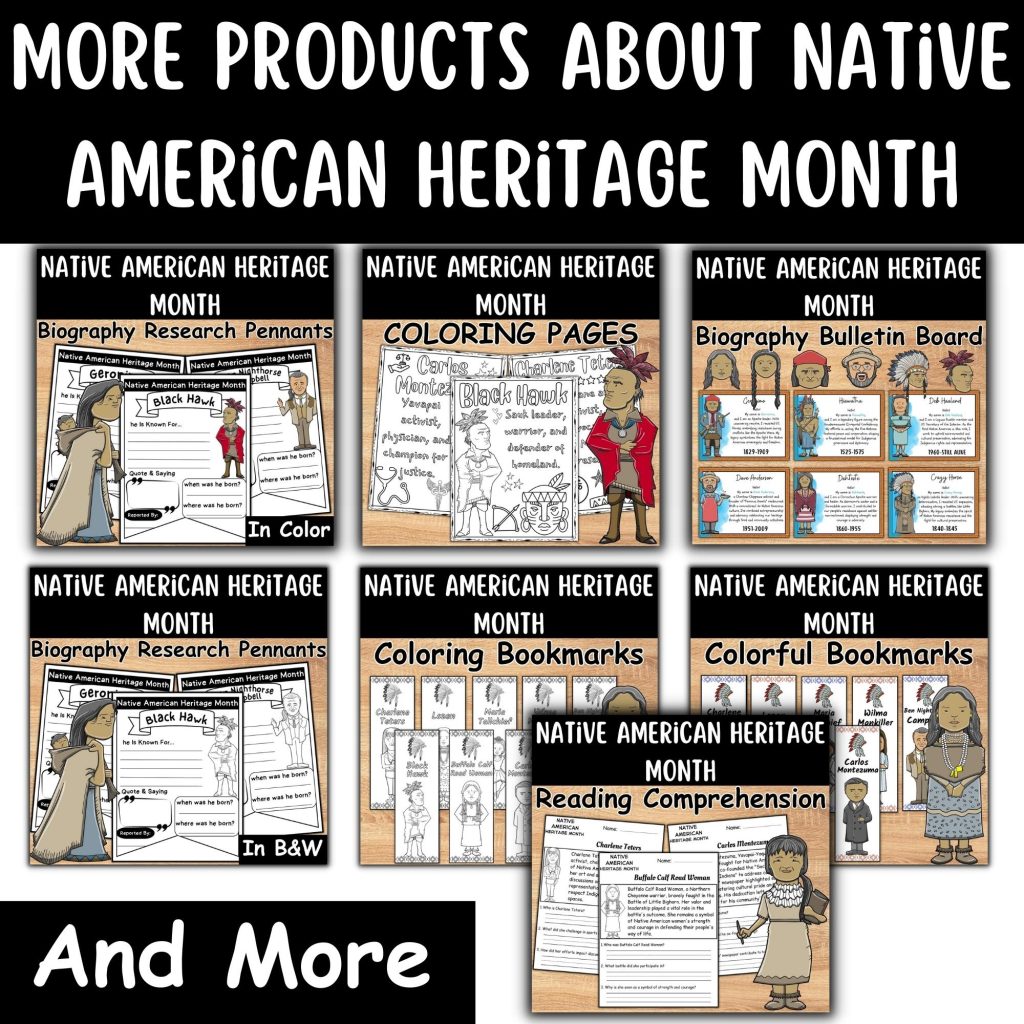 Mes del Patrimonio de los Nativos Americanos Spanish Biography Bulletin ...