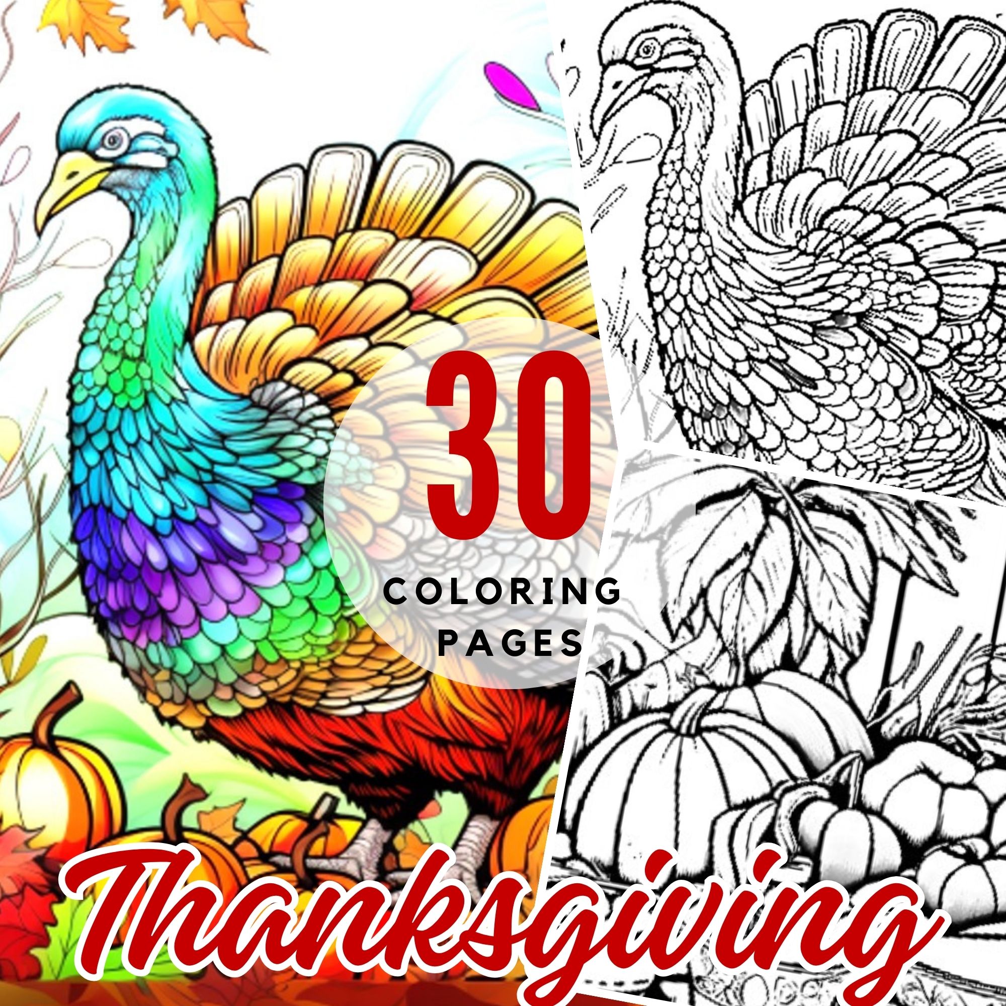 Thanksgiving Coloring Page for Middle School - Thanksgiving Craft